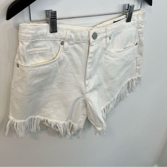 NWOT Blanknyc Hi Rise Frayed Cut Off Jean Shorts | Size 29 - Picture 1 of 8